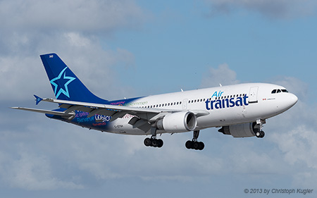Airbus A310-304 | C-GTSH | Air Transat | FORT LAUDERDALE-HOLLYWOOD (KFLL/FLL) 07.12.2013