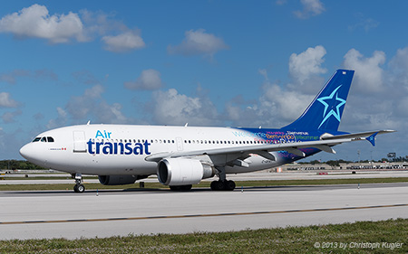 Airbus A310-304 | C-GFAT | Air Transat | FORT LAUDERDALE-HOLLYWOOD (KFLL/FLL) 07.12.2013