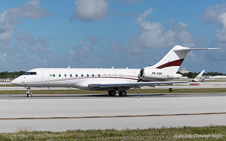 Bombardier BD.700 Global Express | PR-VDR | untitled | FORT LAUDERDALE-HOLLYWOOD (KFLL/FLL) 07.12.2013