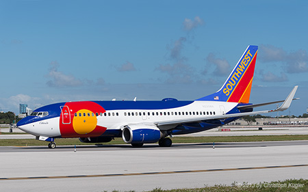 Boeing 737-7H4 | N230WN | Southwest Airlines  |  Colorado One c/s | FORT LAUDERDALE-HOLLYWOOD (KFLL/FLL) 07.12.2013