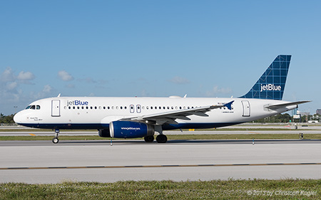 Airbus A320-232 | N663JB | JetBlue Airways | FORT LAUDERDALE-HOLLYWOOD (KFLL/FLL) 08.12.2013
