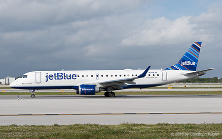 Embraer ERJ-190AR | N358JB | JetBlue Airways | FORT LAUDERDALE-HOLLYWOOD (KFLL/FLL) 12.12.2013