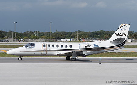 Cessna 560 Citaton Ultra | N60KM | untitled | FORT LAUDERDALE-HOLLYWOOD (KFLL/FLL) 12.12.2013