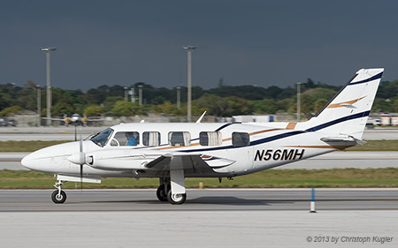 Piper PA-31 Navajo | N56MH | private | FORT LAUDERDALE-HOLLYWOOD (KFLL/FLL) 12.12.2013