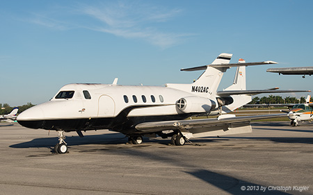 Hawker-Siddeley 125-1A/522 | N402AC | private | KENDALL-TAMIAMI (KTMB/TMB) 05.12.2013