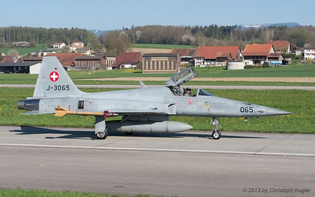 Northrop F-5E Tiger II | J-3065 | Swiss Air Force | PAYERNE (LSMP/---) 25.04.2013