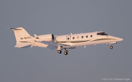 Learjet 60 | M-MHAC | private | Z&UUML;RICH (LSZH/ZRH) 22.01.2013