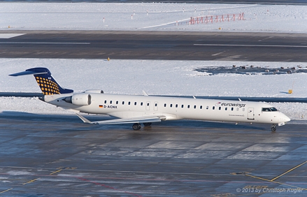 Bombardier CRJ 900LR | D-ACNX | Eurowings | Z&UUML;RICH (LSZH/ZRH) 10.02.2013