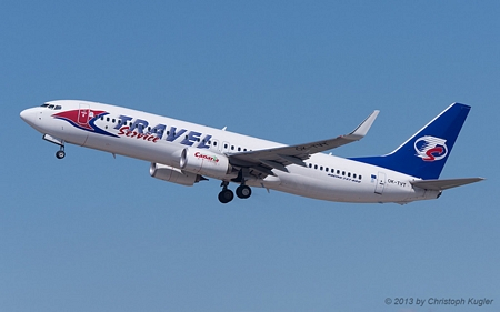 Boeing 737-86N | OK-TVT | Travel Service Airlines | Z&UUML;RICH (LSZH/ZRH) 17.08.2013