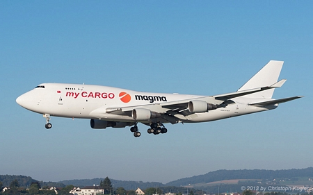 Boeing 747-433BD(SF) | TC-ACH | Mycargo Airlines | Z&UUML;RICH (LSZH/ZRH) 04.09.2013