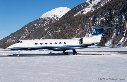 Gulfstream G550 | VQ-BLA | untitled | SAMEDAN (LSZS/SMV) 26.01.2013