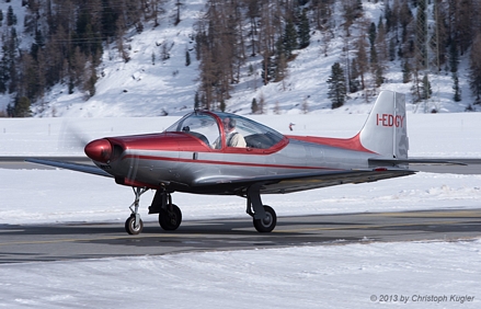 Laverda F.8L Falco IV | I-EDGY | private | SAMEDAN (LSZS/SMV) 16.02.2013