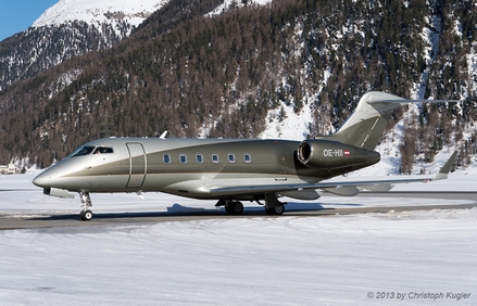 Bombardier Challenger 300 | OE-HII | untitled (Amira Air) | SAMEDAN (LSZS/SMV) 02.03.2013