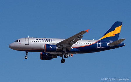 Airbus A319-115LR | VP-BIV | Donavia | ANTALYA (LTAI/AYT) 12.09.2013