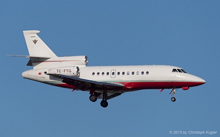 Dassault Falcon 900EX EASy | TC-FTG | private | ANTALYA (LTAI/AYT) 14.09.2013