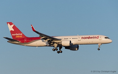 Boeing 757-29J | VQ-BKM | Nordwind Airlines | ANTALYA (LTAI/AYT) 15.09.2013
