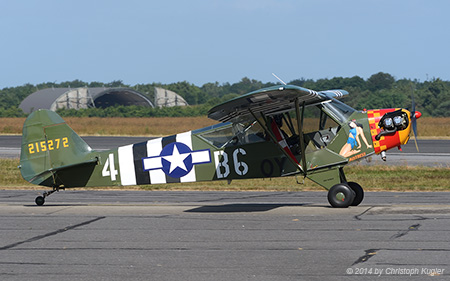 Piper J-3 Cub | OY-ECV | private | KARUP (EKKA/KRP) 22.06.2014