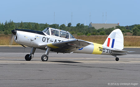 De Havilland Canada DHC-1 Chipmunk | OY-ATF | private | KARUP (EKKA/KRP) 22.06.2014
