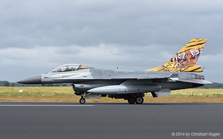 General Dynamics F-16AM | FA-106 | Belgian Air Force | SCHLESWIG-JAGEL (ETNS/---) 19.06.2014