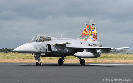 JAS-39C Gripen | 9238 | Czech Air Force | SCHLESWIG-JAGEL (ETNS/---) 19.06.2014
