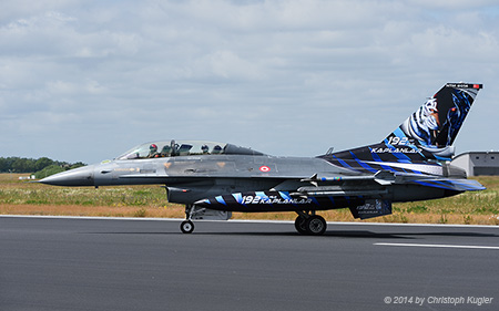 General Dynamics F-16D | 93-0691 | Turkish Air Force | SCHLESWIG-JAGEL (ETNS/---) 23.06.2014