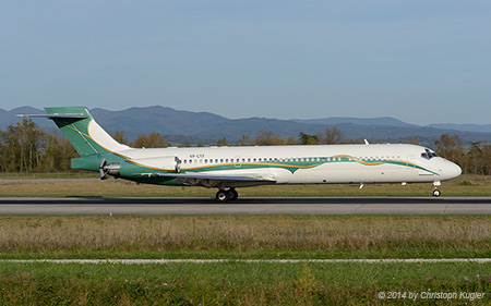 McDonnell Douglas MD-87 | VP-CTF | untitled | BASLE (LFSB/BSL) 19.10.2014