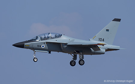 Aermacchi M.346 | 104 | Israeli Air Force | RHODOS - DIAGORAS (LGRP/RHO) 10.09.2014