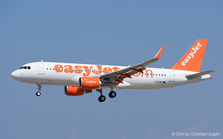 Airbus A320-214 | G-EZWY | easyJet Airline | RHODOS - DIAGORAS (LGRP/RHO) 12.09.2014