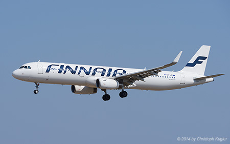 Airbus A321-231 | OH-LZI | Finnair | RHODOS - DIAGORAS (LGRP/RHO) 13.09.2014