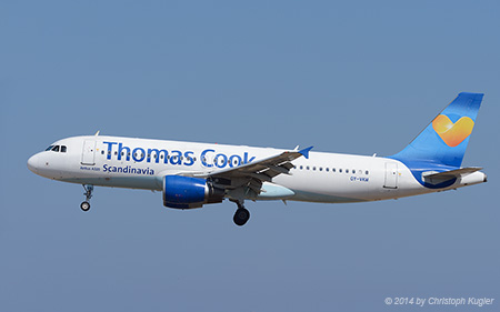 Airbus A320-214 | OY-VKM | Thomas Cook Airlines Scandinavia | RHODOS - DIAGORAS (LGRP/RHO) 14.09.2014