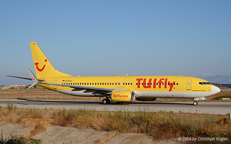 Boeing 737-8K5 | D-ATUJ | TUIfly | RHODOS - DIAGORAS (LGRP/RHO) 18.09.2014