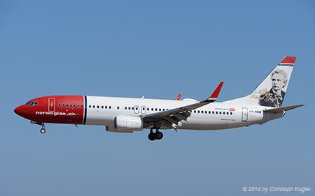 Boeing 737-8DJ | LN-NOB | Norwegian Air Shuttle | RHODOS - DIAGORAS (LGRP/RHO) 20.09.2014