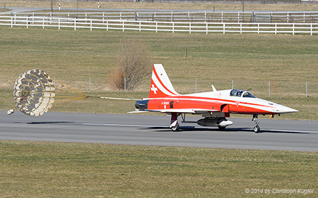 Northrop F-5E Tiger II | J-3089 | Swiss Air Force | MEIRINGEN (LSMM/---) 07.03.2014