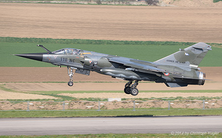 Dassault Mirage F.1CR | 654 | French Air Force | PAYERNE (LSMP/---) 28.03.2014