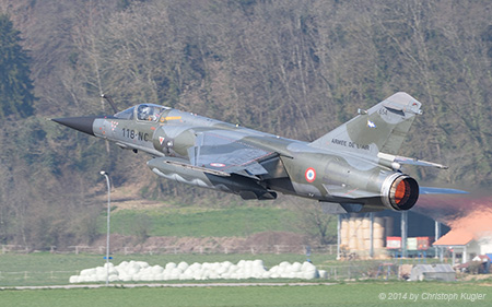 Dassault Mirage F.1CR | 654 | French Air Force | PAYERNE (LSMP/---) 28.03.2014