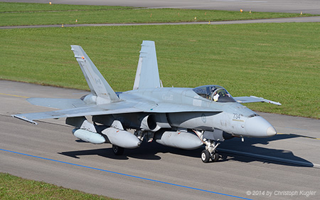 McDonnell Douglas CF-18A Hornet | 188734 | Royal Canadian Air Force | PAYERNE (LSMP/---) 28.08.2014