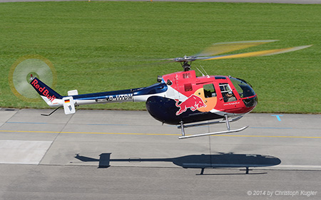 Boelkov Bo-105 CB-4 | D-HTDM | Flying Bulls | PAYERNE (LSMP/---) 28.08.2014