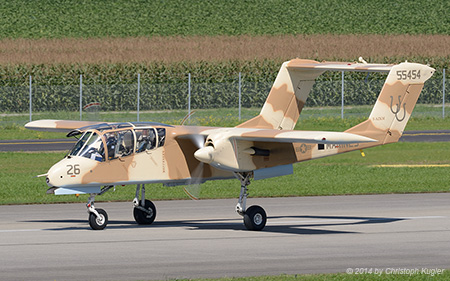North American OV-10B Bronco | F-AZKM | private | PAYERNE (LSMP/---) 28.08.2014