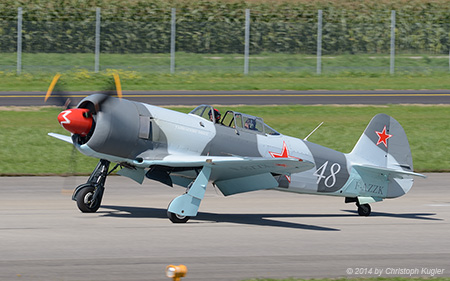 Yakovlev Yak 3 UPW | F-AZZK | private | PAYERNE (LSMP/---) 28.08.2014