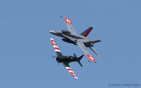 McDonnell Douglas F/A-18C Hornet | J-5014 | Swiss Air Force | PAYERNE (LSMP/---) 30.08.2014