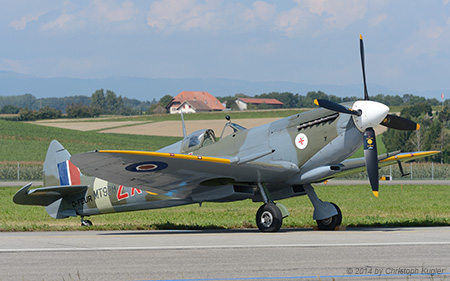 Supermarine Spitfire HF.VIIIc | D-FEUR | private | PAYERNE (LSMP/---) 05.09.2014