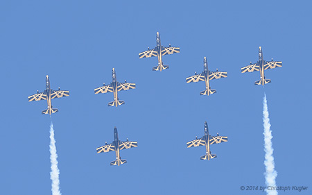 Aermacchi MB.339NAT | - | United Arab Emirates Air Force | PAYERNE (LSMP/---) 05.09.2014