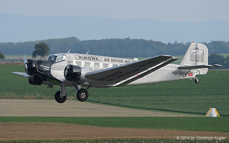 Casa 352 | HB-HOY | Ju-Air | PAYERNE (LSMP/---) 07.09.2014