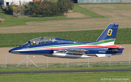 Aermacchi MB.339PAN | MM55053 | Italian Air Force | PAYERNE (LSMP/---) 08.09.2014
