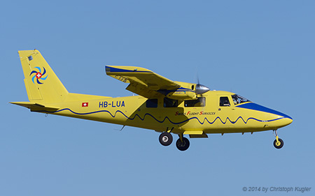 Vulcanair (Piaggio) P.68C | HB-LUA | untitled | BERN - BELPMOOS (LSZB/BRN) 31.10.2014