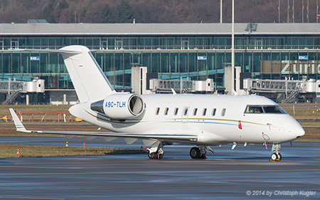 Bombardier Challenger CL.605 | A9C-TLH | untitled | Z&UUML;RICH (LSZH/ZRH) 01.01.2014