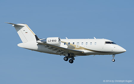 Bombardier Challenger CL.605 | LZ-BVD | untitled | Z&UUML;RICH (LSZH/ZRH) 09.03.2014