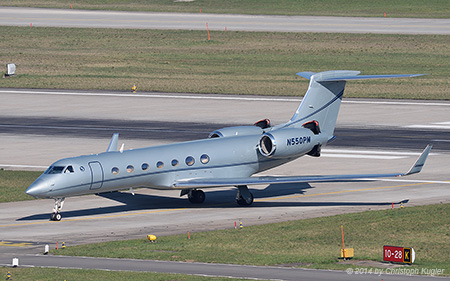 Gulfstream G550 | N550PM | untitled | Z&UUML;RICH (LSZH/ZRH) 29.03.2014