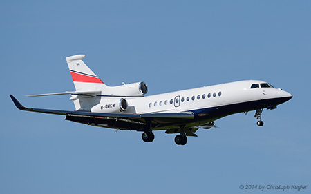 Dassault Falcon 7X | M-GMKM | untitled | Z&UUML;RICH (LSZH/ZRH) 18.07.2014