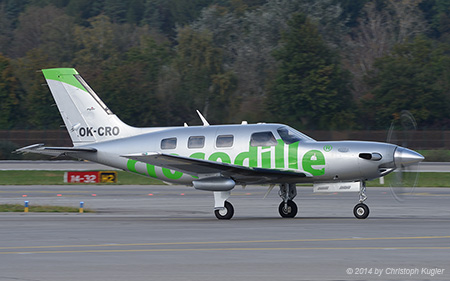 Piper PA-46 Malibu | OK-CRO | untitled | Z&UUML;RICH (LSZH/ZRH) 05.10.2014